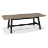 Bentley Designs Bentley Designs Camden Weathered Oak & Peppercorn 4 - 6 Seater Dining Table