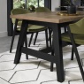 Bentley Designs Bentley Designs Camden Weathered Oak & Peppercorn 4 - 6 Seater Dining Table
