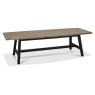 Bentley Designs Bentley Designs Camden Weathered Oak & Peppercorn 6 - 8 Seater Dining Table