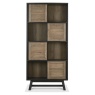 Bentley Designs Bentley Designs Camden Weathered Oak & Peppercorn Display Cabinet