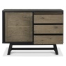 Bentley Designs Bentley Designs Camden Weathered Oak & Peppercorn Narrow Sideboard