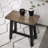 Bentley Designs Bentley Designs Camden Weathered Oak & Peppercorn Side Table