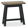 Bentley Designs Bentley Designs Camden Weathered Oak & Peppercorn Side Table