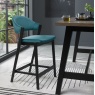 Bentley Designs Bentley Designs Camden Weathered Oak & Peppercorn Upholstered Bar Stool