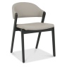 Bentley Designs Bentley Designs Camden Weathered Oak & Peppercorn Upholstered Chair