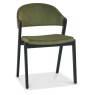Bentley Designs Bentley Designs Camden Weathered Oak & Peppercorn Upholstered Chair