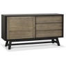 Bentley Designs Bentley Designs Camden Weathered Oak & Peppercorn Wide Sideboard