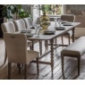 Gallery Direct Artisan Extending Dining Table Set with 6 Chairs & Bench