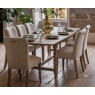 Gallery Direct Artisan Extending Dining Table Set with 6 Dining Chairs