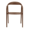 Gallery Direct Gallery Direct Madrid Walnut Oval Dining Table + 4 Dining Chairs