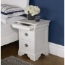 Bentley Designs Bentley Designs Chantilly White 2-Drawer Bedside Table