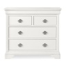 Bentley Designs Bentley Designs Chantilly White 2+2 Drawer Chest