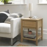 Bentley Designs Bentley Designs Bergen Oak Lamp Table with Drawer