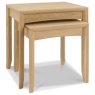 Bentley Designs Bentley Designs Bergen Oak Nest Of Lamp Tables