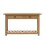 Gallery Direct Eton Natural 2 Drawer Console Table