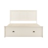 Gallery Direct Eton White Painted Super King 2 Drawer Storage Bed