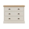 Gallery Direct Eton Painted White 3 Drawer Chest