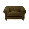 Gallery Direct Chesterfield Armchair - Celine Olive