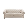 Gallery Direct Chesterfield 3 Seater Sofa - Willow Dusty