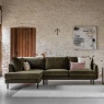 Gallery Direct Gallery Direct Clerkenwell Chaise Sofa LHF - Verona Ghost
