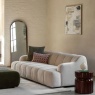 Gallery Direct Como 3 Seater Sofa - Verona Ghost