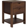 Ercol Ercol 1368 Bosco 2 Drawer Bedside Cabinet