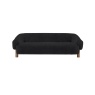Gallery Direct Heston 3 Seater - Verona Carbon With Grey Legs