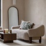 Gallery Direct Gallery Direct Heston 3 Seater - Verona Carbon With Grey Legs