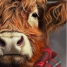 Gallery Direct Gallery Direct Dapper Highlander Framed Art – Highland Cow Wall Art