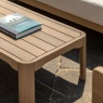 Madeira outdoor lounge set featuring a 90cm adjustable table in coffee table height position.