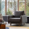Gallery Direct Oakwood Armchair - Willow Magnet