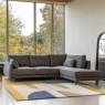 Gallery Direct Oakwood Chaise Sofa RHF - Willow Magnet