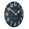 Gallery Direct Thomas Kent Arabic 12cm Wall Clock Ink