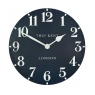 Gallery Direct Thomas Kent Arabic 12cm Wall Clock Ink