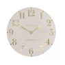 Gallery Direct Thomas Kent Arabic 12cm Wall Clock Oatmeal