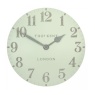 Gallery Direct Thomas Kent Arabic 20cm Large Wall Clock Pearl Green