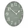 Gallery Direct Thomas Kent Arabic 20cm Large Wall Clock Seagrass