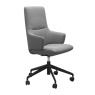 Stressless Furniture Stressless Mint High Back Office Chair With Arms - Quick Ship