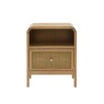 Gallery Direct Gallery Direct Bibury 1 Drawer Bedside
