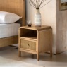 Gallery Direct Bibury 1 Drawer Bedside