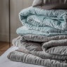 Gallery Direct Gallery Quilted Cotton Bedspread - Grey