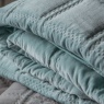 Gallery Direct Gallery Quilted Cotton Bedspread - Duck Egg