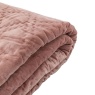 Gallery Direct Gallery Quilted Diamond Bedspread - Blush