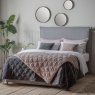 Gallery Quilted Diamond Bedspread - Charcoal