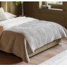 Gallery Cotton Velvet Stitched Bedspread - Taupe