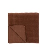 Gallery Direct Gallery Cotton Velvet Stitched Bedspread - Rust