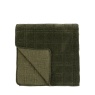 Gallery Direct Gallery Cotton Velvet Stitched Bedspread - Olive