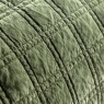 Gallery Direct Gallery Cotton Velvet Stitched Bedspread - Olive