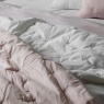 Gallery Direct Gallery Cotton Stitch Bedspread - White Blush