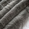 Gallery Direct Gallery Roscose Faux Fur Throw - Smoke Grey